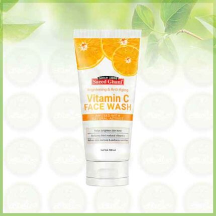 Vitamin C Brightening & Anti Aging Face Wash - Saeed Ghani