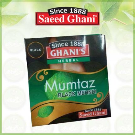 Mumtaz Black Mehndi - Saeed Ghani Products