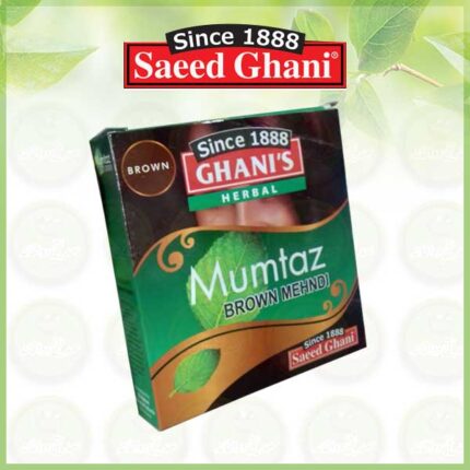Mumtaz Brown Mehndi - Saeed Ghani Products